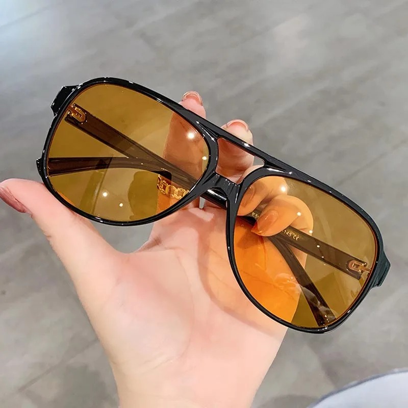 Vintage Fashion Aesthetic - Retro Sunglasses for Men's Women's Large
