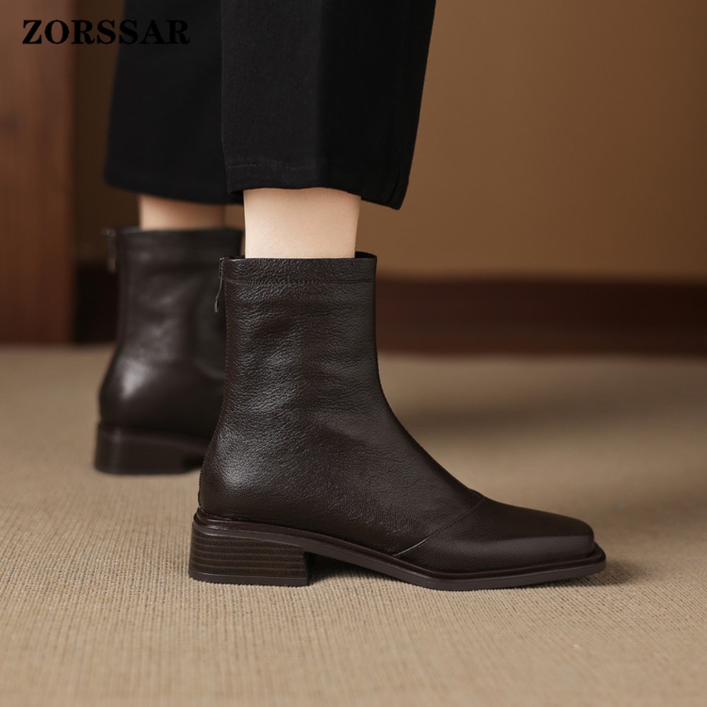Vintage Fashion In 2026 - 2026 Autumn Vintage Elastic Slim Women