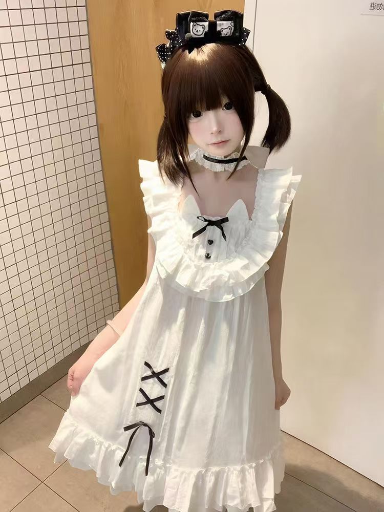 Kawaii Lace Dress Women Fashio - Vintage Fashion In 2025 评论和价格