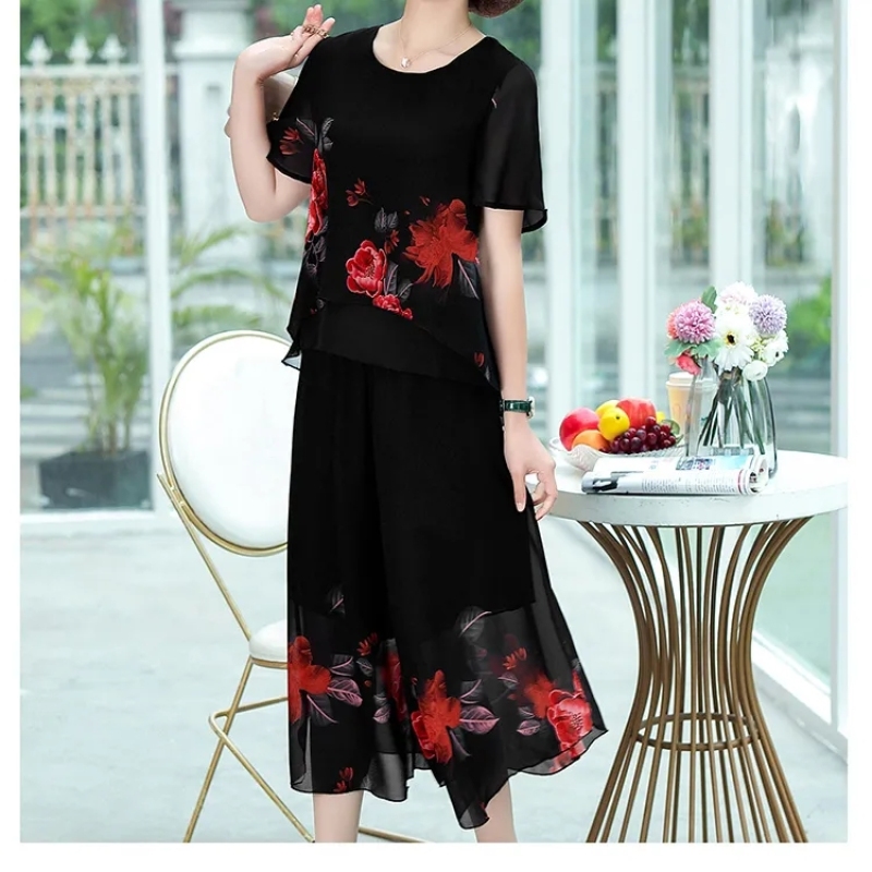 Elegant Fashion Floral Printin - Vintage Fashion In 2025 评论和价格