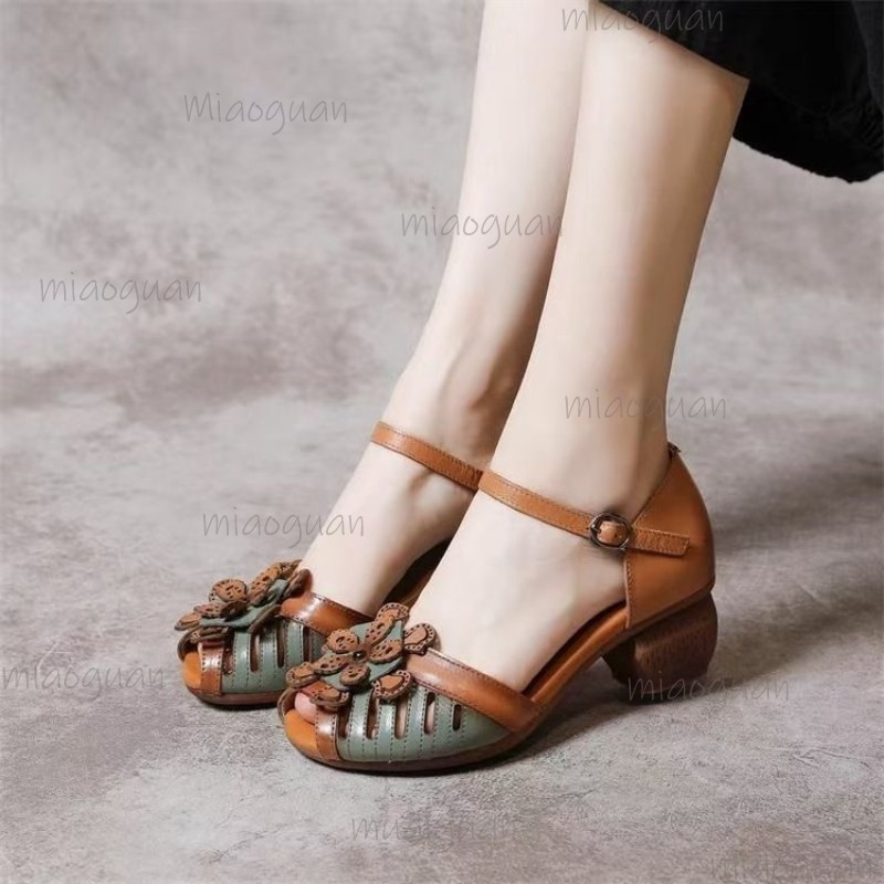 Women's Vintage Peep Toe Gladi - Vintage Outdoor Fashion 评论和价格