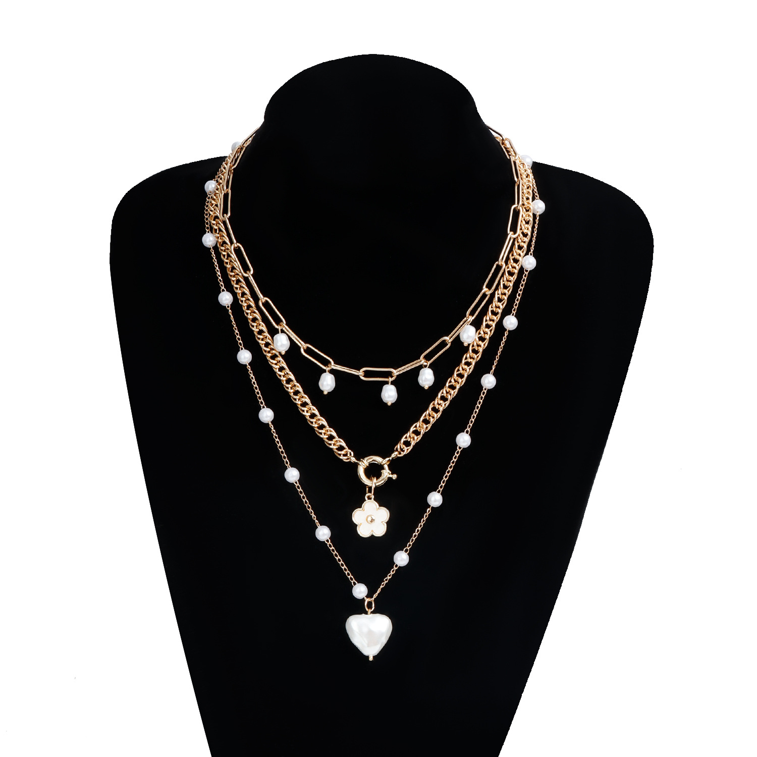 Vintage Pearl Flower Necklace  - Vintage Fashion Revival 评论和价格