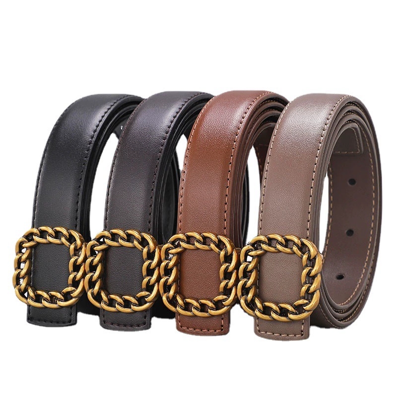 Ladies' Vintage Square Buckle  - Vintage Fashion Look 评论和价格