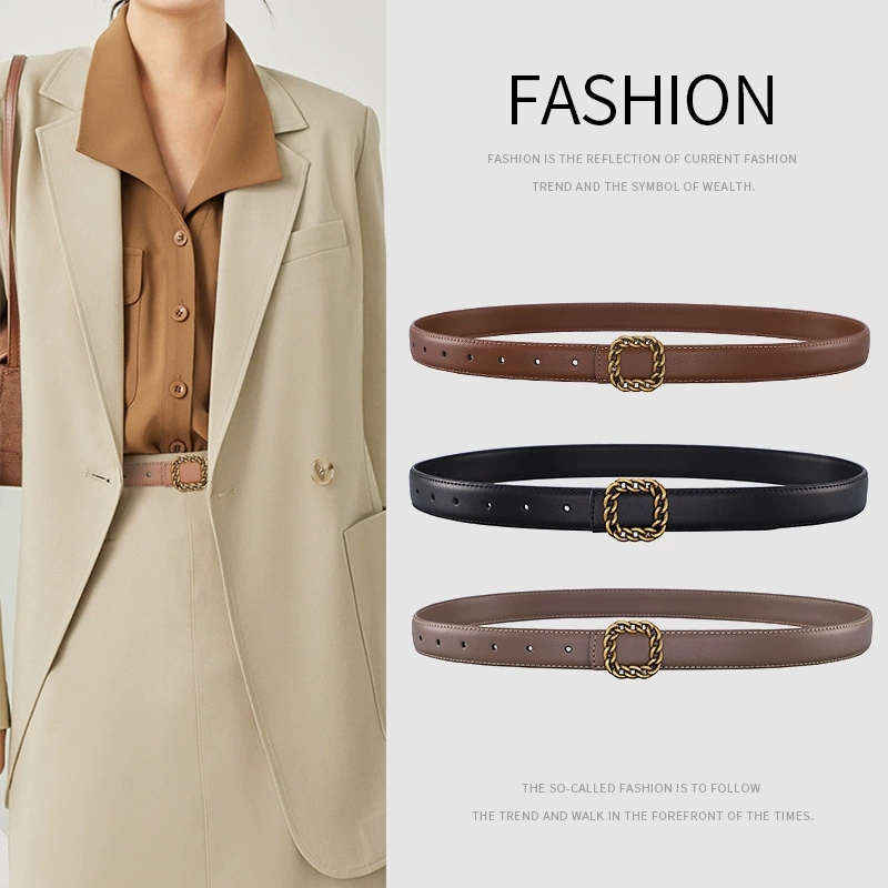 Ladies' Vintage Square Buckle  - Vintage Fashion Look 评论和价格