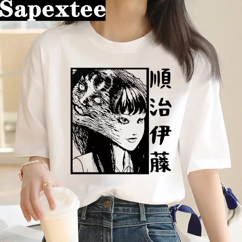 junji ito t-shirt women haraju - Tie Dye Shirt Vintage 评论和价格