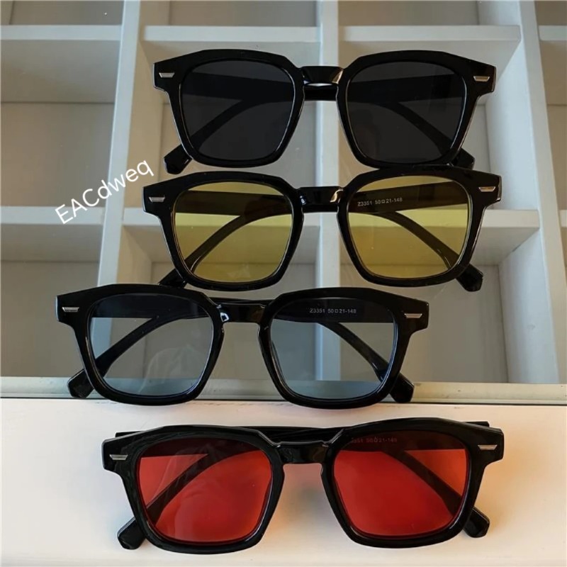 Men Rectangle Vintage Sunglass - Vintage Outdoor Fashion 评论和价格