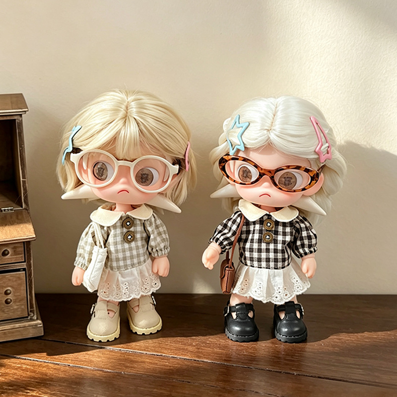 Vintage Sweet Plaid Doll Dress - Vintage Fashion Dolls 评论和价格