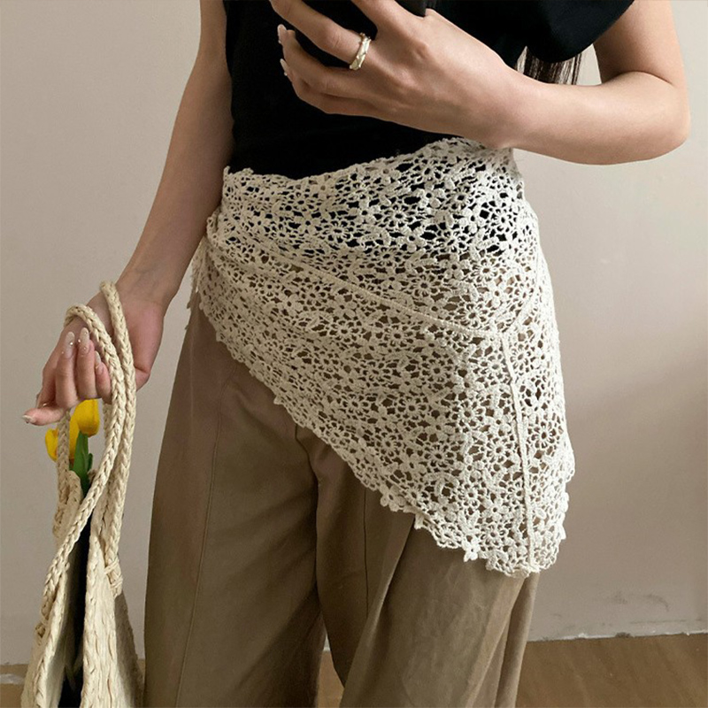 Crochet Lace Triangle Scarf Vi - Vintage Fashion Look 评论和价格