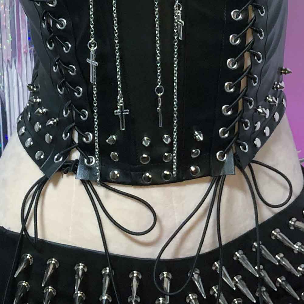 Studded Rivet Grunge Vintage E - Vintage Fashion Revival 评论和价格
