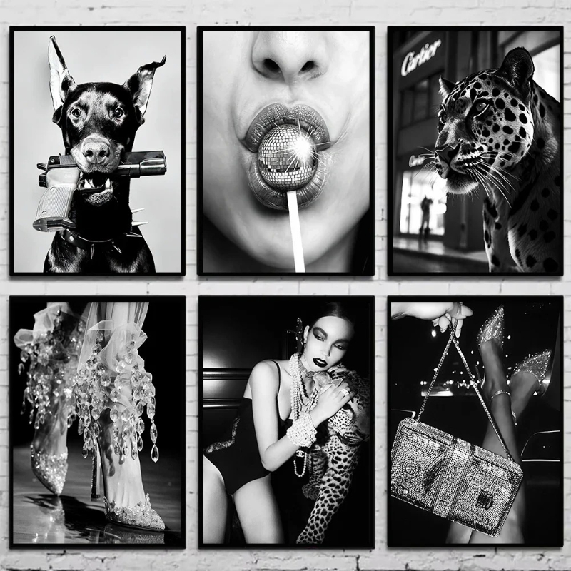 Black and White Fashion Vintag - Vintage Fashion Photography 评论和价格
