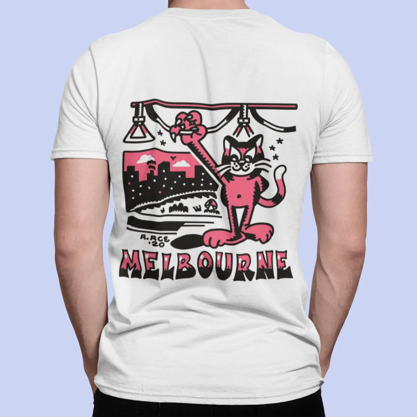 Melbourne Tram T shirt Psyched - Vintage Fashion Melbourne 评论和价格