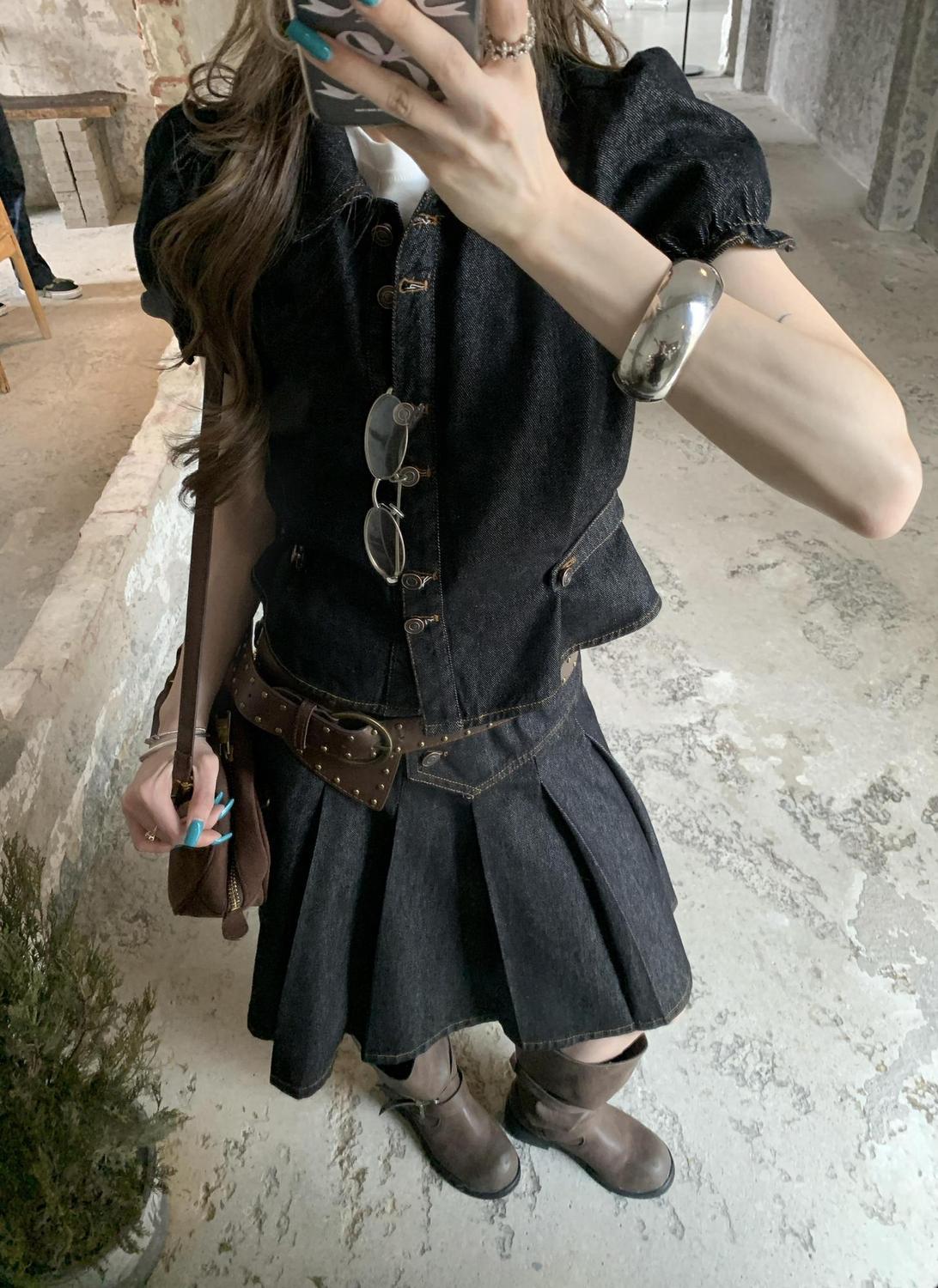 Women American Vintage 2 Piece - Vintage Fashion Retro Outfit 评论和价格