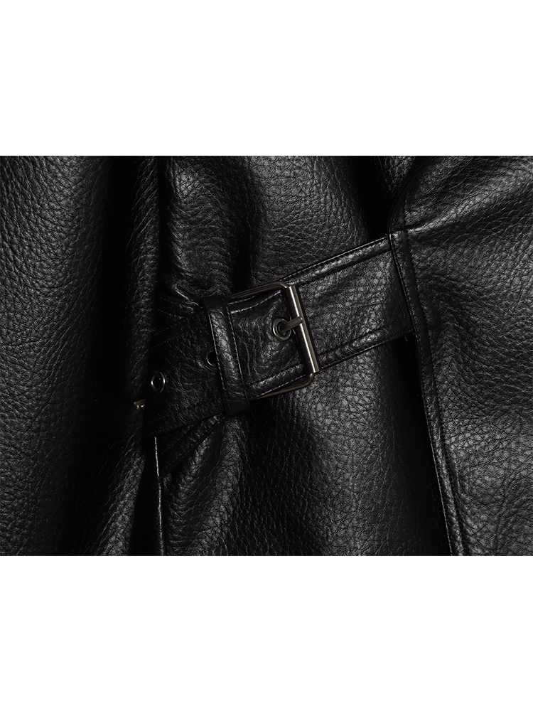 Women Short PU Leather With La - Vintage Fashion Retro Outfit 评论和价格