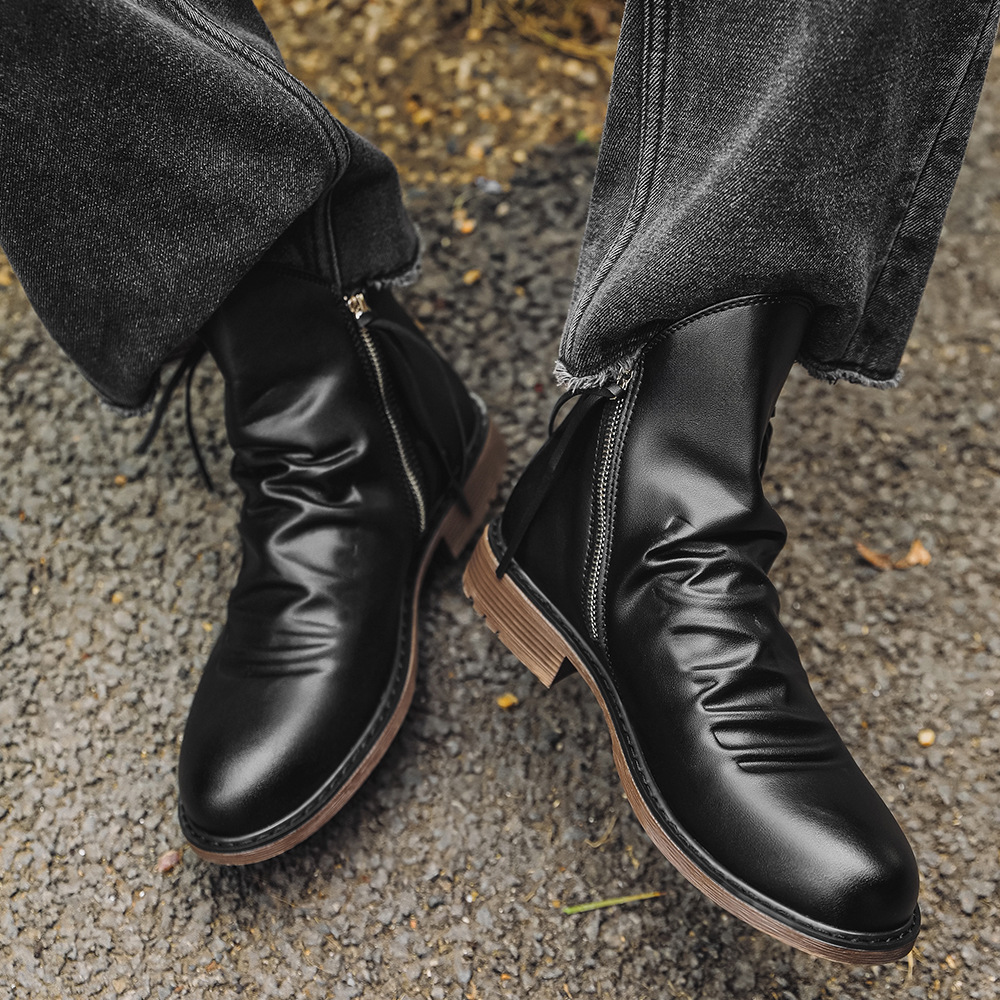 2026 Men's Genuine Leather Vin - Vintage Fashion Plus Size 评论和价格