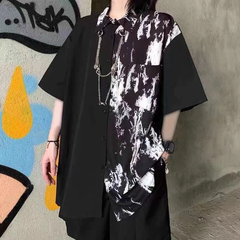 Arens Techwear Men's Summer Su - Tie Dye Shirt Vintage 评论和价格