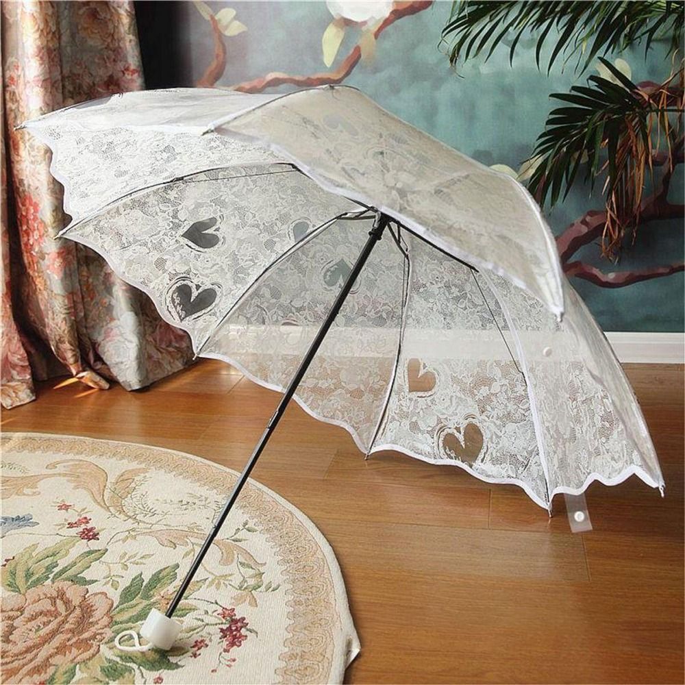 Vintage Foldable Lace Parasol  - Vintage Fashion Dolls 评论和价格