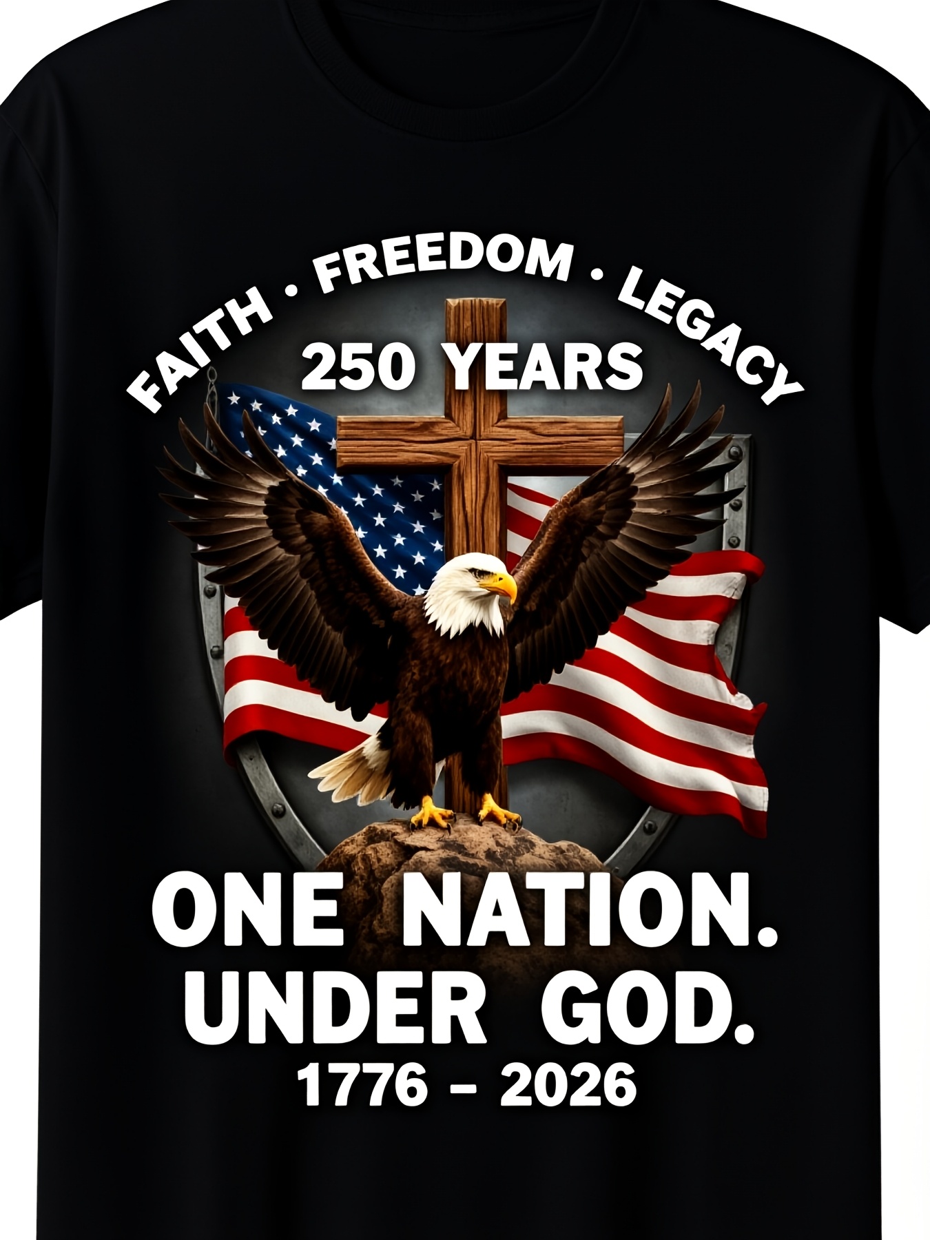 U.S. 250th Anniversary T-shirt - Vintage Fashion History 评论和价格