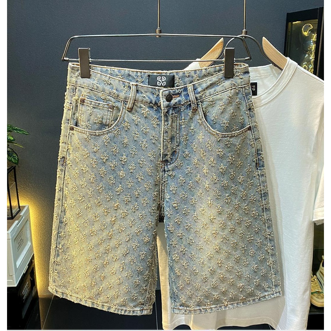 Summer High Street Denim Short - Vintage Fashion Jeans 评论和价格