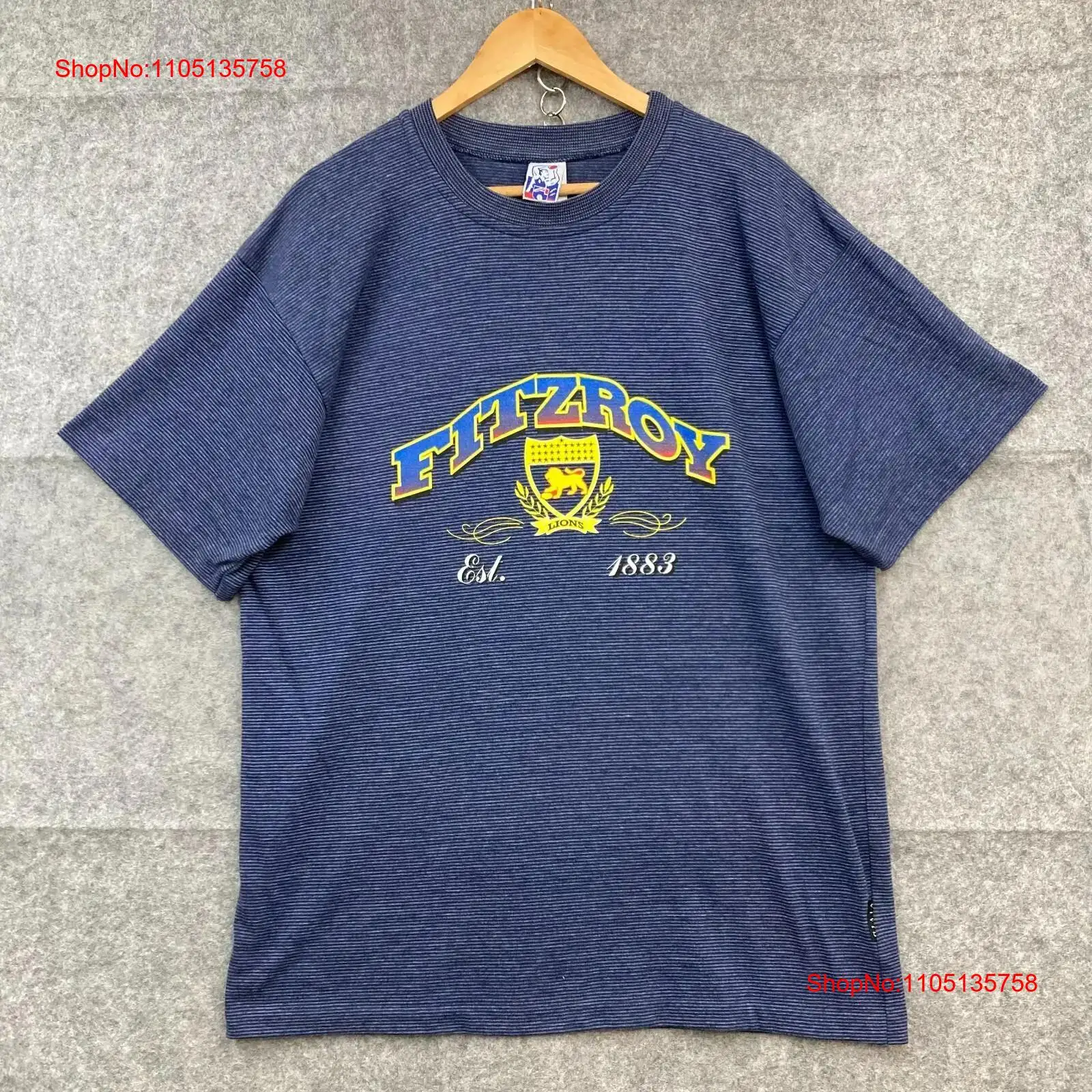VINTAGE Fitzroy Brisbane Lions - Vintage Fashion Brisbane 评论和价格