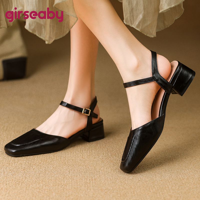 Girseaby 2025 Female Sandals S - Vintage Fashion In 2025 评论和价格