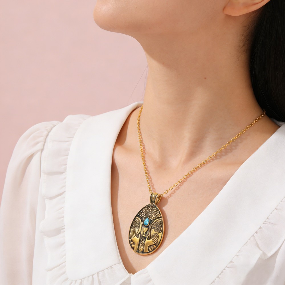 Vintage Game Pendant Necklace  - Vintage Fashion Videos 评论和价格