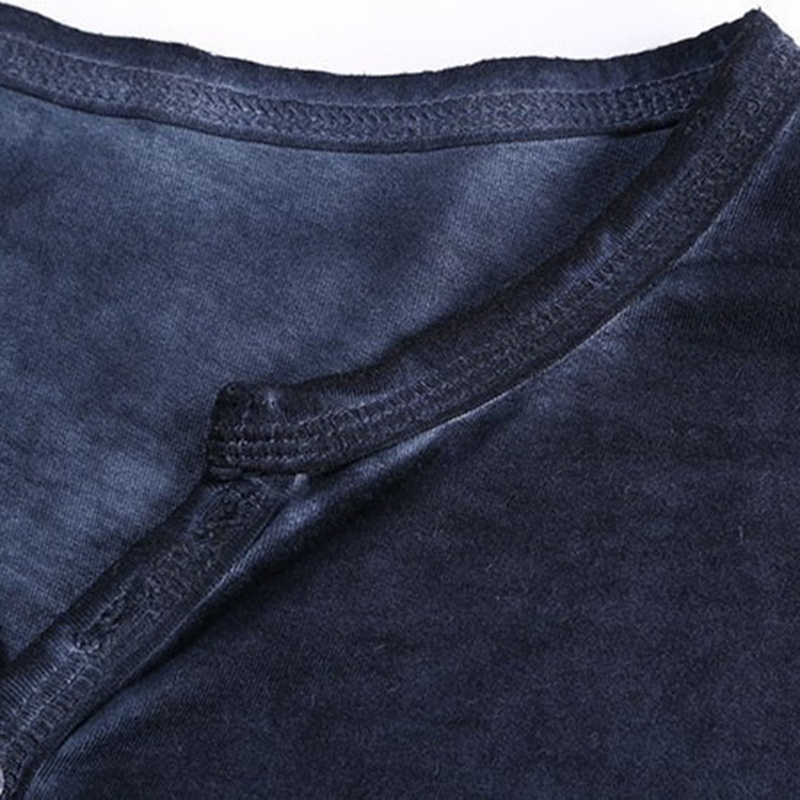 Vintage Distressed Men's V-Nec - Vintage Fashion Look 评论和价格