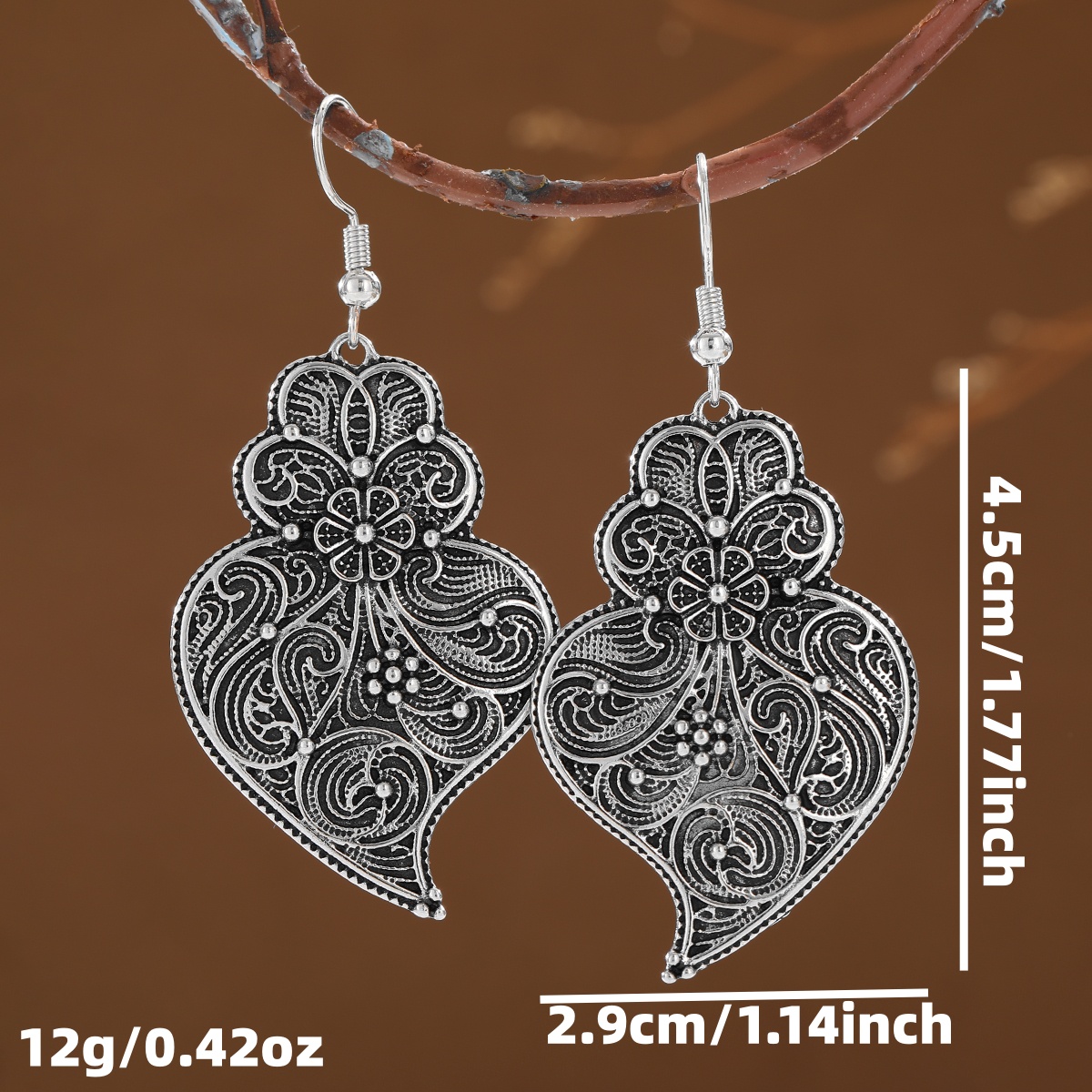 Vintage ethnic style engraved  - Vintage Fashion Retro Outfit 评论和价格