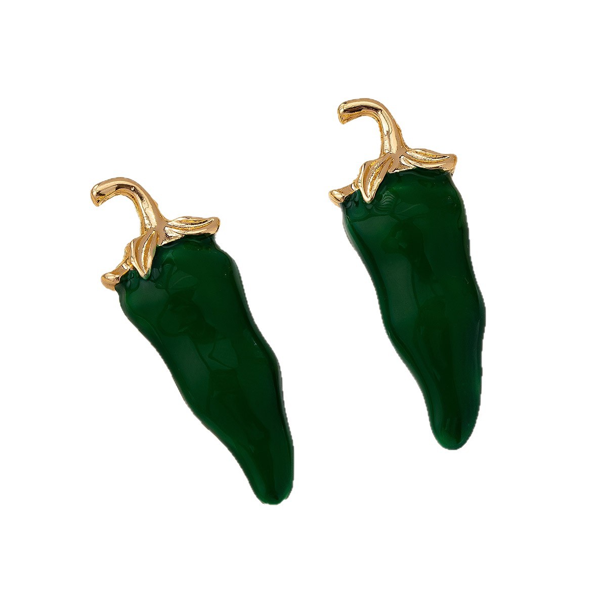 Quirky Chili Stud Earrings Wom - Quirky Vintage Fashion 评论和价格
